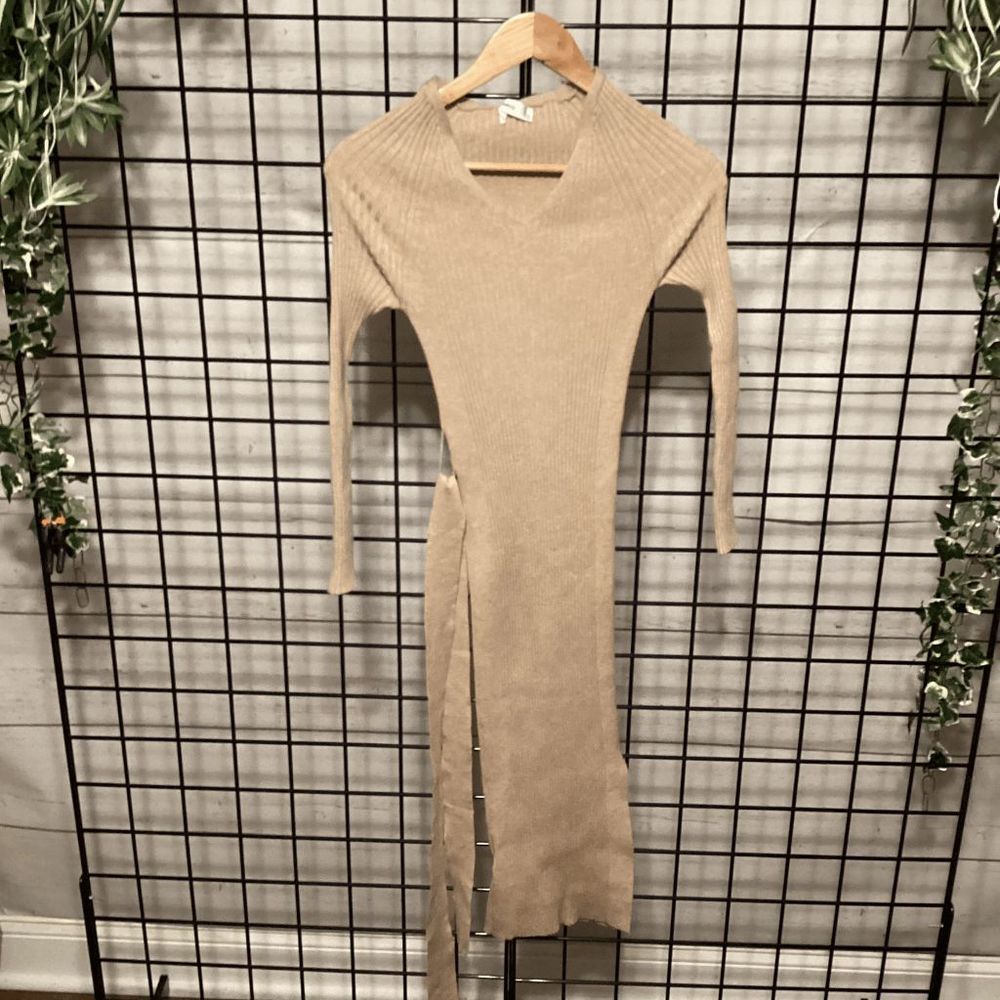MNG Goletav Ribbed Sweater Dress B131